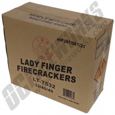 Wholesale Fireworks Lady Finger Firecrackers Case 32/40/40 (Wholesale Fireworks)